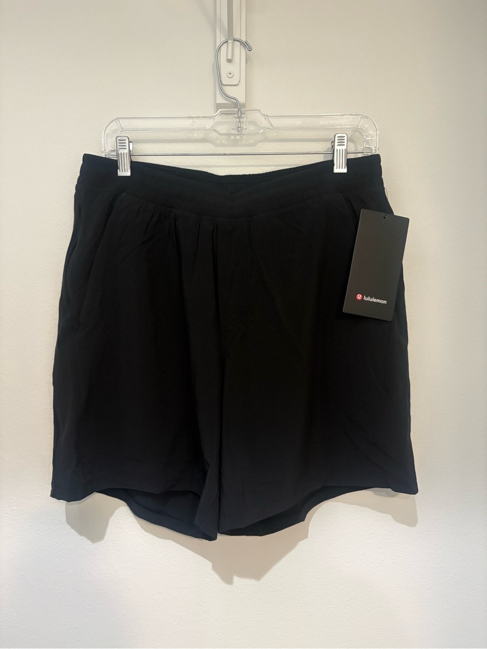 lululemon athletica Black Athletic Shorts with Elastic Waist